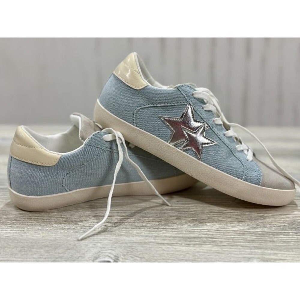 Light Denim Fashion Sneaker